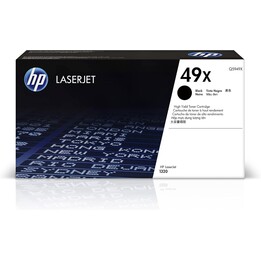 HP 49x schwarzer Toner mit hoher Kapazität HP49x (q5949x)