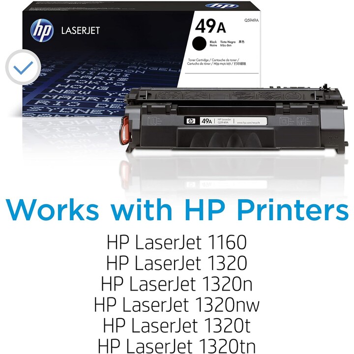 HP 49A toner LaserJet noir authentique