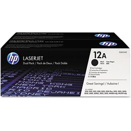 Toner HP 12A PRETO 1010 1012 1015 1018 1020 1022 3015 3020 3030 3050 3055 M1005 M1319 2000 PAG