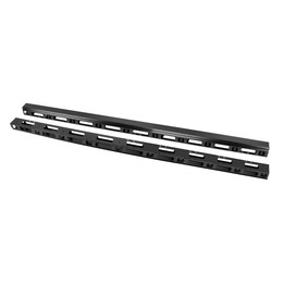 Pannello di gestione cavi per accessori rack Lanberg AK-1211-B