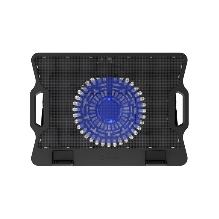 NATEC DIPPER 2 almohadilla fría 43,9 cm (17.3") 650 RPM Negro