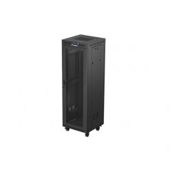 19" freestanding rack cabinet 37U 600X600 black perforated door LCD LANBERG (flat pack)
