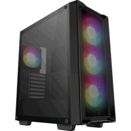 DeepCool CC560 MESH V2 Mid-Tower-Gehäuse Schwarz