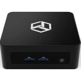 Mini PC Qoobe AP12450 i5-12450H/16GB/SSD 1TB/Win 11 Pro black
