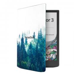 Étui à rabat pour ebook 7,8&quot; avec imprimé Misty Forest pour InkPad 4, InkPad Color 2 et InkPad Color 3