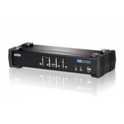 Commutateur KVM Aten Cs1764a Noir