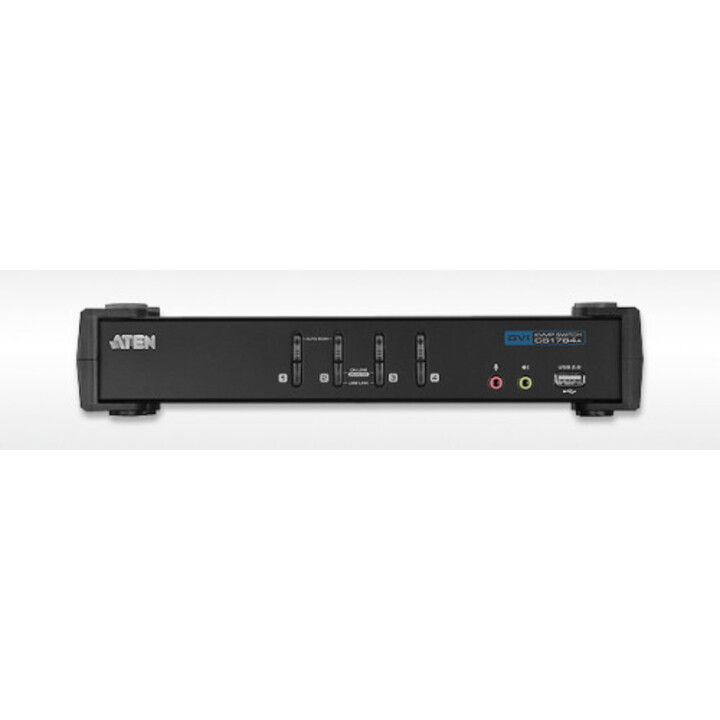 Interruttore Kvm Aten Cs1764a nero