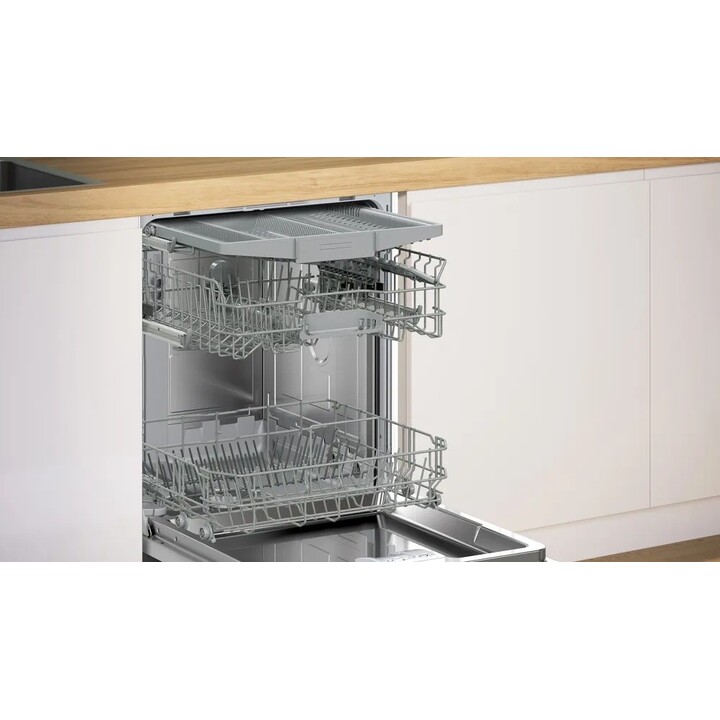 Bosch SMV4HVX07E Lave-vaisselle encastrable blanc 13 couverts avec troisième panier