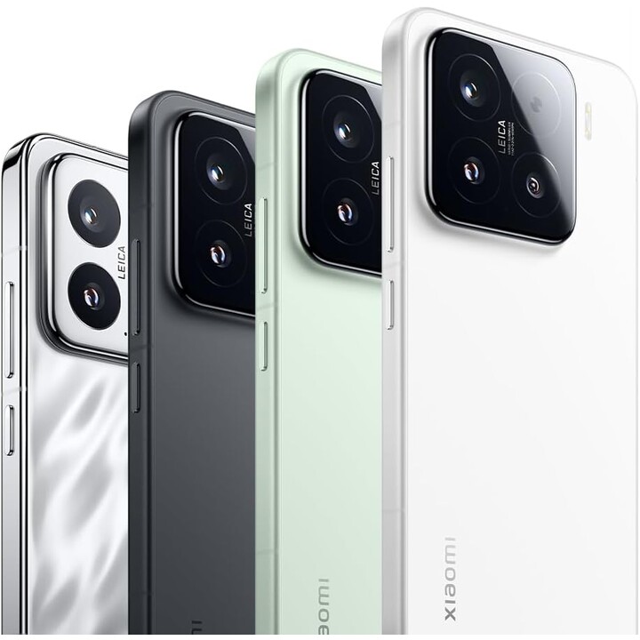 Xiaomi 15, 5G Smartphone, 12+512GB, cámara Leica 50mp, batería de 5240 mAh, 90W HyperCarge, Hyperai, Blanco