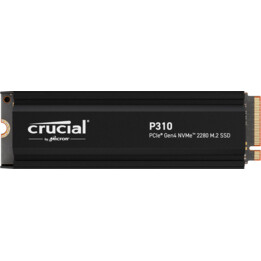 Crucial P310 PS5 SSD 2TB PCIe Gen4 NVMe M.2 avec dissipateur thermique, jusqu'à 7100 Mo/s, compatible avec PlayStation 5