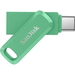 Unidade Flash USB SanDisk Ultra Dual Drive Go 128 GB USB-C e USB-A Verde