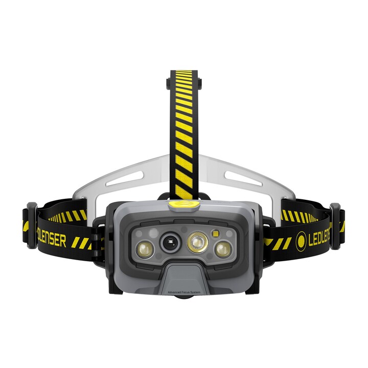 Ledlenser HF8R Work Black Lanterna de cabeça LED com alça