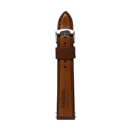 Zeppelin leather strap brown, 20 mm