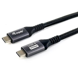 Cable USB4 Gen 2x2 C a C, M/M, 2,0 m, PD 100 W, 4K/60 Hz, 20 Gbps, negro