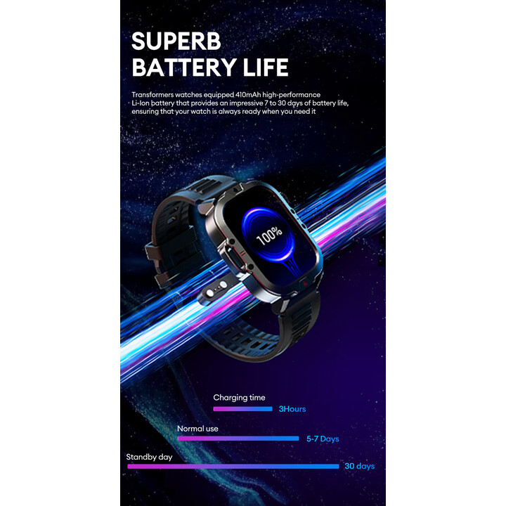 Transformers TF-H08 Gray - Smartwatch