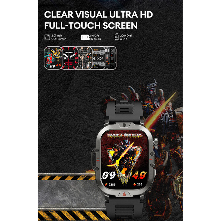 Transformers TF-H08 Gray - Smartwatch