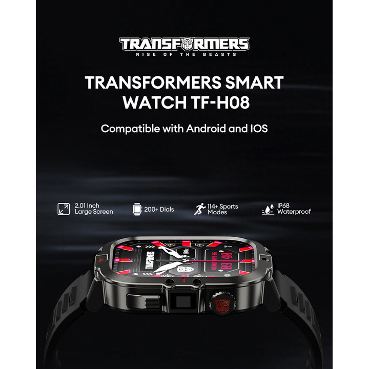 Transformers TF-H08 Gray - Smartwatch