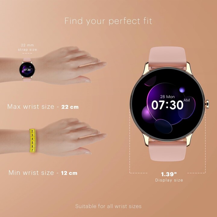 Noise Twist Go montre connectée rose