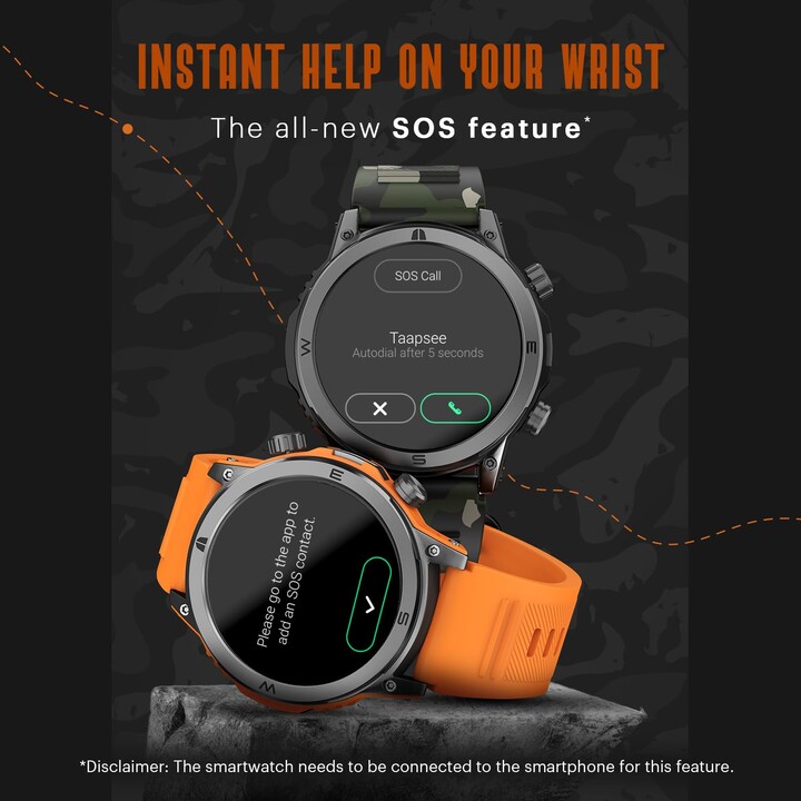 Noise NoiseFit Endeavour smartwatch nero