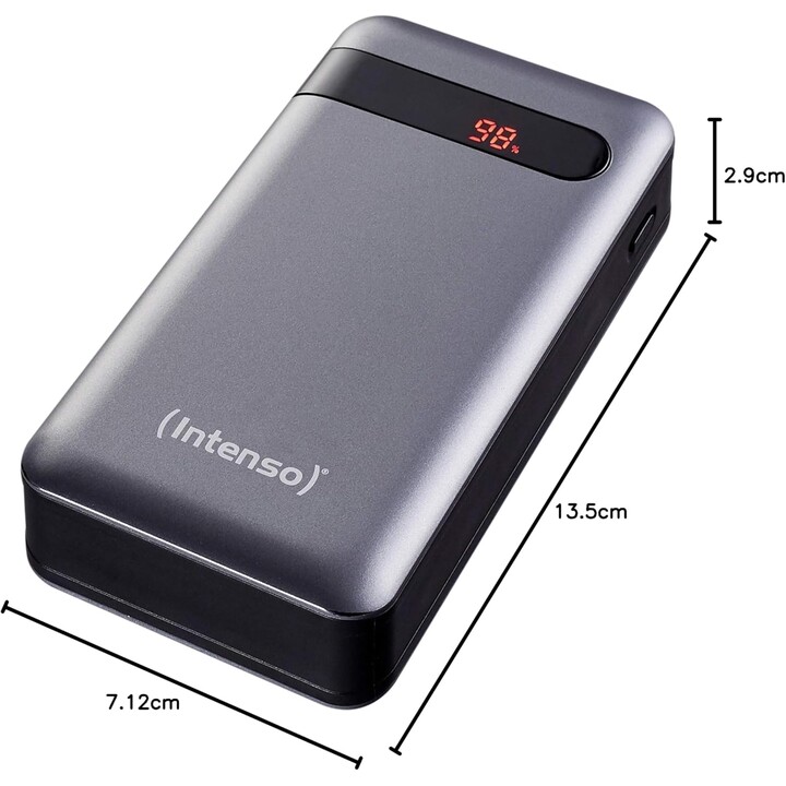 Intenso PD20000 Powerbank 20000 mAh Anthrazit