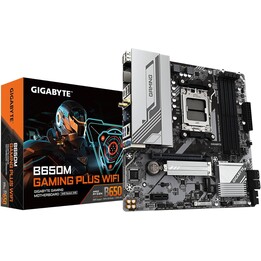 Placa base|GIGABYTE|AMD B650|SAM5|Micro-ATX|Memoria DDR5|Ranuras de memoria 4|1xPCI-Express 1x|1xPCI-Express 16x|1xM.2|1xHDMI|2x
