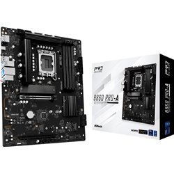 Placa base|ASROCK|Intel B860 Express|LGA1851|ATX|Memoria DDR5|Ranuras de memoria 4|1xHDMI|1xDisplayPort|1xAudio-In|1xAudio-Out|1