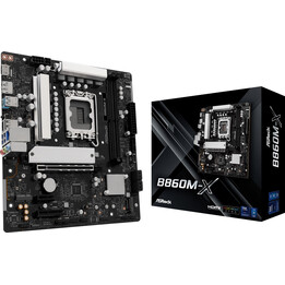 Mainboard|ASROCK|Intel B860 Express|LGA1851|Micro-ATX|Memory DDR5|Memory slots 2|1xPCI-Express 4.0 1x|1xPCI-Express 4.0 4x	|1xPC