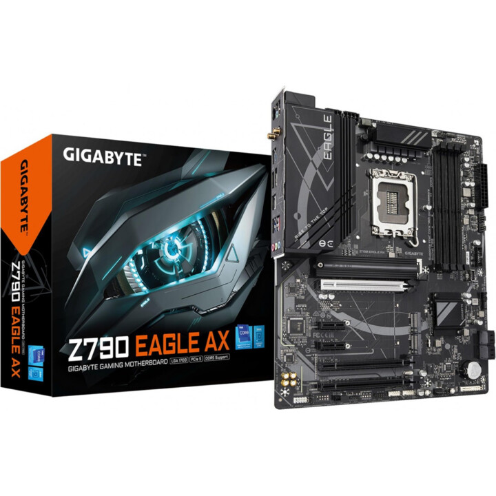 Scheda madre|GIGABYTE|Intel Z790|LGA1700|ATX|Memoria DDR5|Slot di memoria 4|3xPCI-Express 3.0 1x|1xPCI-Express 4.0 4x |1xPCI-Exp