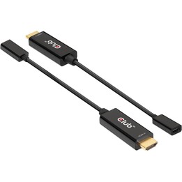 I/O-ADAPTER HDMI AUF USB-C/AKTIV M/F CAC-1333 CLUB3D