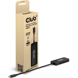 I/O HUB USB-C 3PORT DP/CSV-1553 CLUB3D