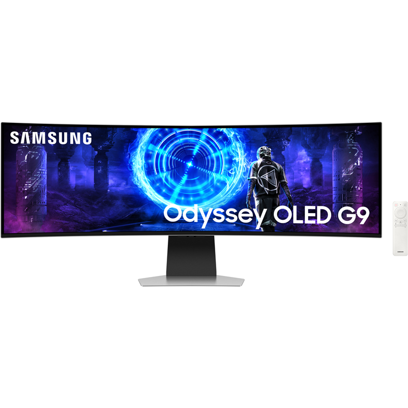 Moniteur|SAMSUNG|49"|Gaming/Incurvé|5120x1440|32:9|0,03 ms|Haut-parleurs|Hauteur réglable|Inclinaison|Couleur Argent|LS49DG