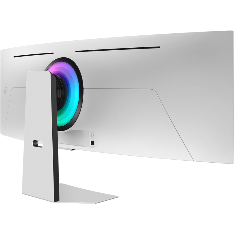 Moniteur|SAMSUNG|49"|Gaming/Incurvé|5120x1440|32:9|0,03 ms|Haut-parleurs|Hauteur réglable|Inclinaison|Couleur Argent|LS49DG