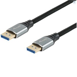 Câble DisplayPort 2.1 haut de gamme, 3,0 m, 16K/60 Hz, 54 Gbit/s