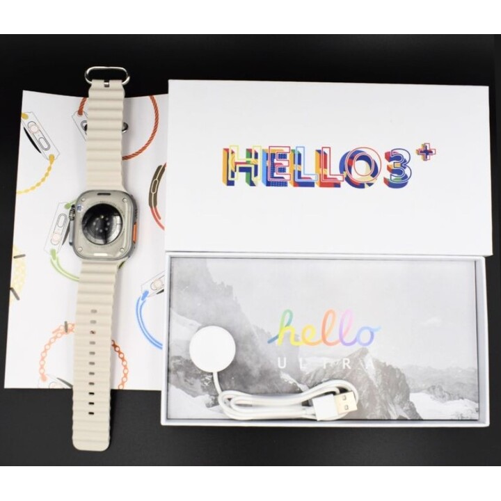 Hello Watch 3 Plus Argento