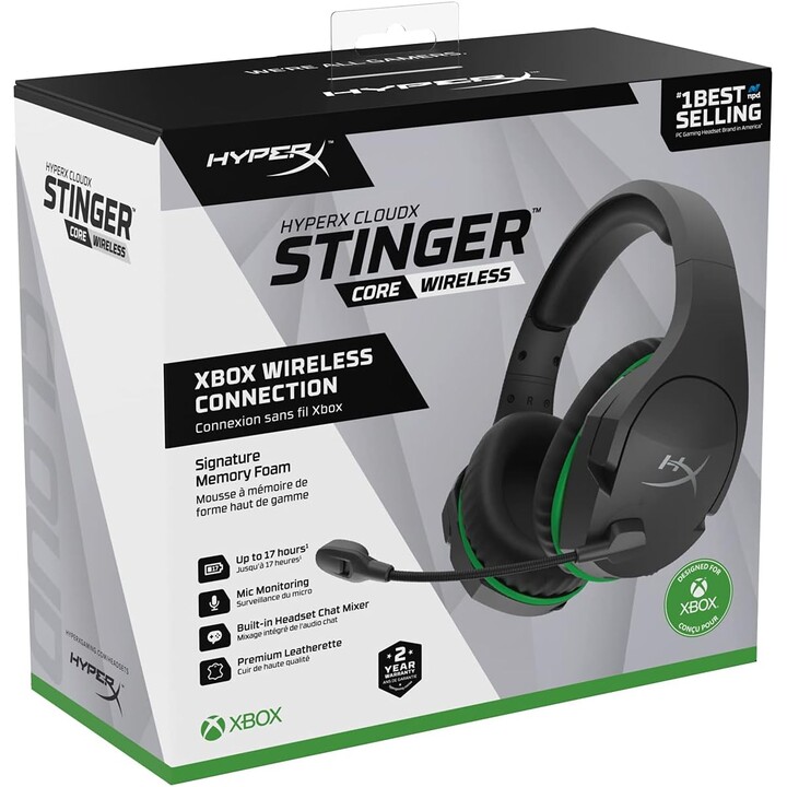 CUFFIE HYPERX CLOUDX STINGER/HHSS1C-DG-GY/G HYPERX