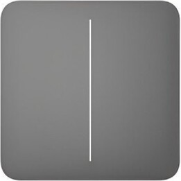 Smart Solobutton 2Gang Grigio 46017 Ajax