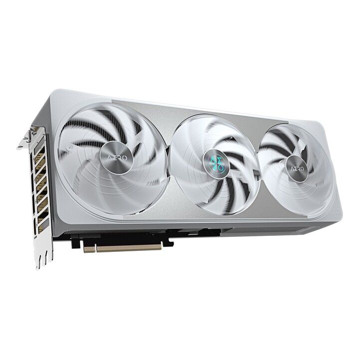 GIGABYTE GeForce RTX 5070 Ti AERO OC 16G Carte Graphique - 16 Go GDDR7, 256 bits, PCI-E 5.0, 2588 MHz Core Clock, 3 x DP 2.1a, 1