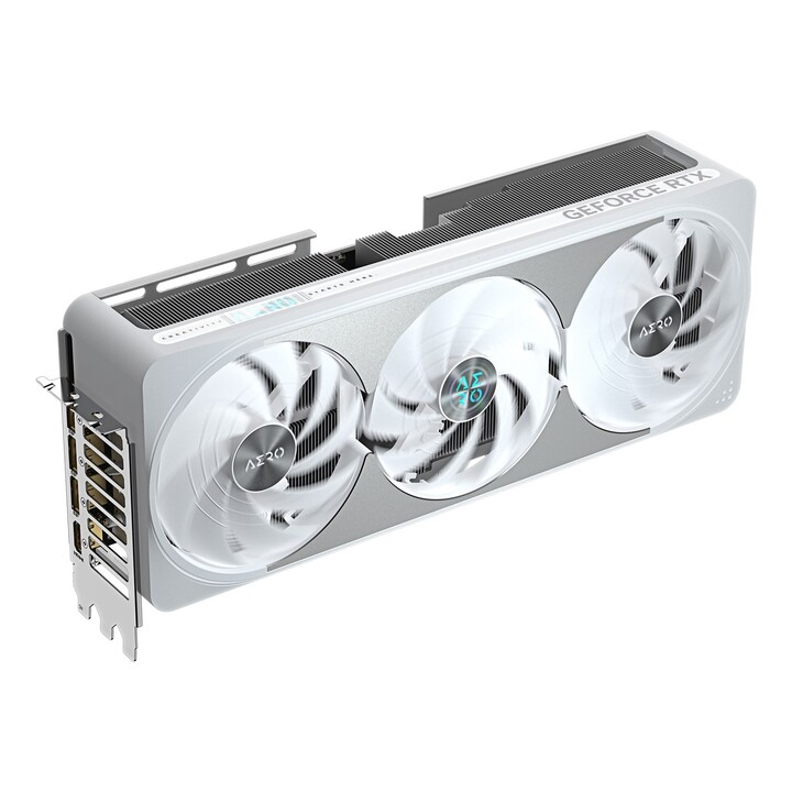 GIGABYTE GeForce RTX 5070 Ti AERO OC 16G Graphics Card - 16GB GDDR7, 256 bit, PCI-E 5.0, 2588 MHz Core Clock, 3 x DP 2.1a, 1