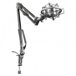 BRAZO PARA MICRÓFONO TRUST GAMING GXT 253 EMITE - DISEÑO GIRATORIO 360º - CABLE INTEGRADO USB-B - ADAPTADOR ROSCADO 5/8 - ADMITE