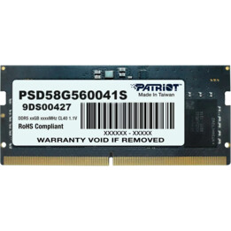 MEMORIA NB 8GB DDR5-5600/PSD58G560041S PATRIOT