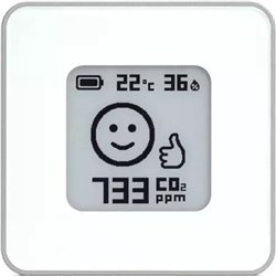 Sensor de calidad del aire para el hogar inteligente Silv White Airv-Whit Airvalent