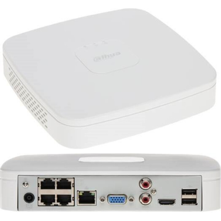 GRAVADOR DE VÍDEO NET 4CH 4POE/NVR4104-P-EI DAHUA