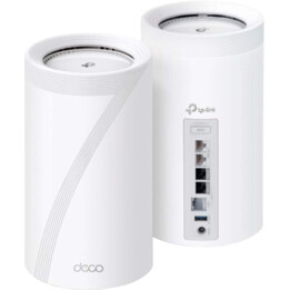 Enrutador inalámbrico | TP-LINK | Enrutador inalámbrico | 19000 Mbps | Malla | Wi-Fi 7 | 2 x 2,5 GbE | 1 x 10 GbE | 1 x SPF+ | D