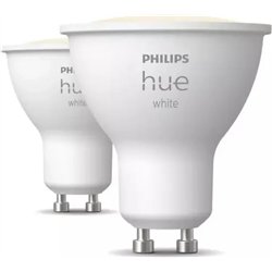 Smarte Glühbirne|PHILIPS|Stromverbrauch 4,2 Watt|Lichtstrom 400 Lumen|2700 K|Bluetooth/ZigBee|929003666902