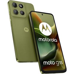 Motorola Moto G15 17,1cm (6.72), 4GB 128GB, Smartphone 4G, Android 15, USB tipo C, 5200mAh, verde