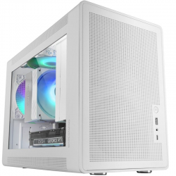 Mars Gaming MC-XPS Mini Tower Gaming Case/ Bianco