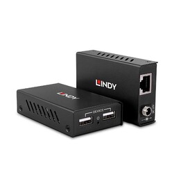 Extender USB 2.0 a 2 porte, Cat.6, 100 metri