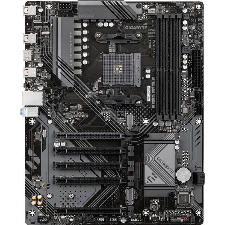 Placa base | GIGABYTE | AMD B550 | SAM4 | ATX | Memoria DDR4 | Ranuras de memoria 4 | 4 PCI-Express 3.0 1x | 1 PCI-Express 4.0 1