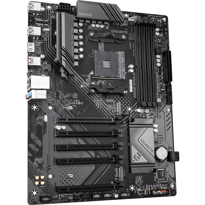 Placa base | GIGABYTE | AMD B550 | SAM4 | ATX | Memoria DDR4 | Ranuras de memoria 4 | 4 PCI-Express 3.0 1x | 1 PCI-Express 4.0 1