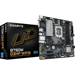 Scheda madre|GIGABYTE|Intel B760 Express|LGA1700|Micro-ATX|Memoria DDR5|Slot di memoria 4|2xPCI-Express 3.0 1x|1xPCI-Express 4.0